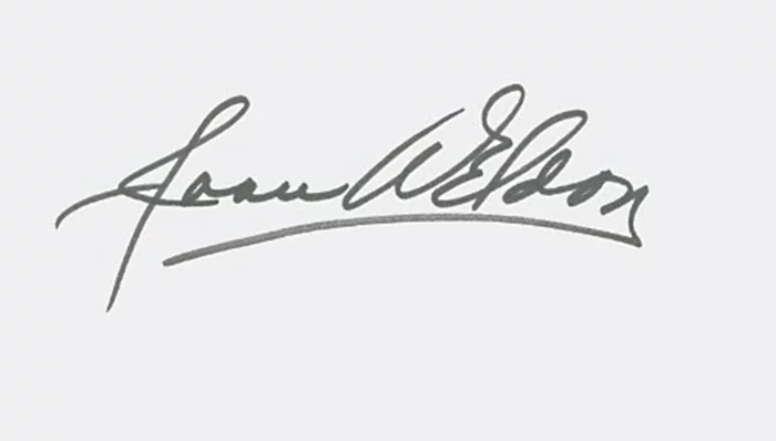 Joan Weldon autograph
