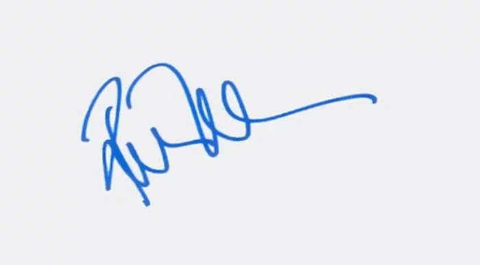 Rita Wilson autograph