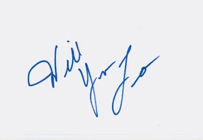 Will Yun Lee autograph
