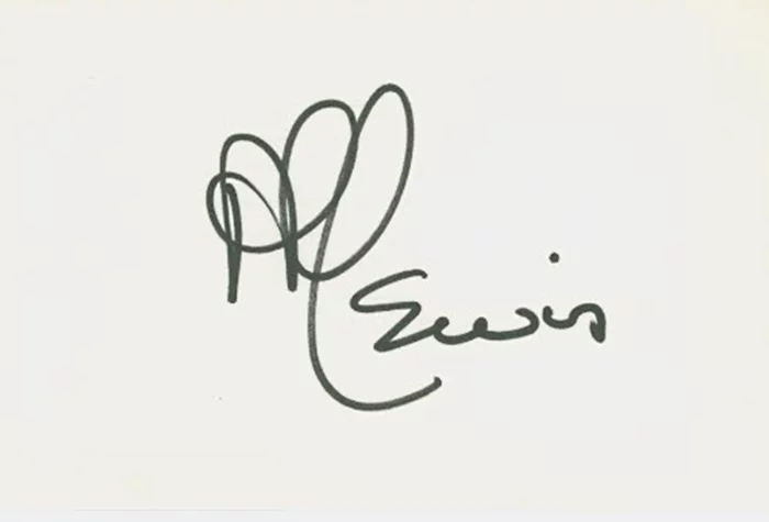 Al Lewis autograph