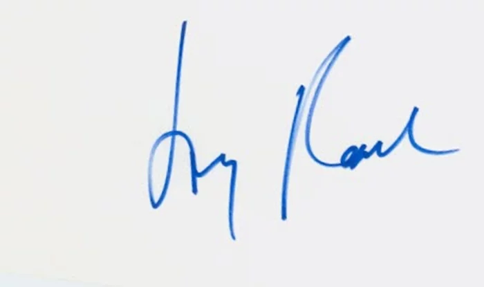 Jay Roach autograph
