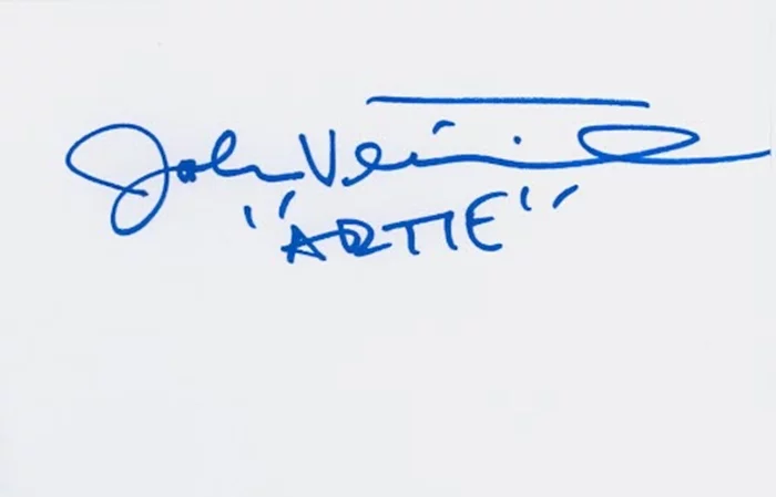 John Ventimiglia autograph