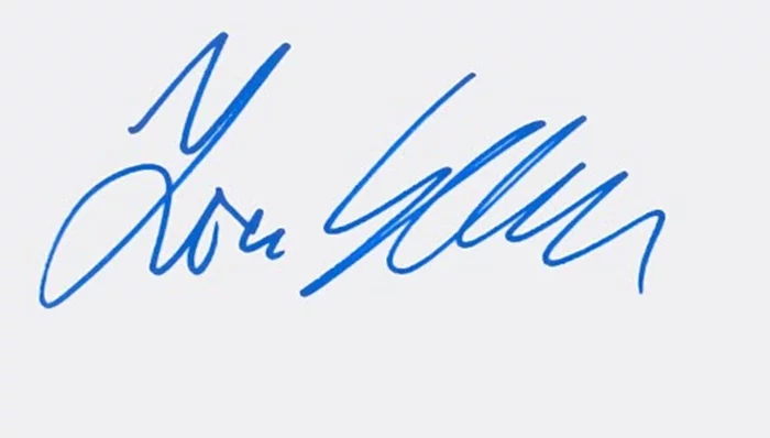 Ioan Gruffudd autograph