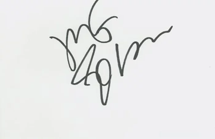 Jeff Goldblum autograph