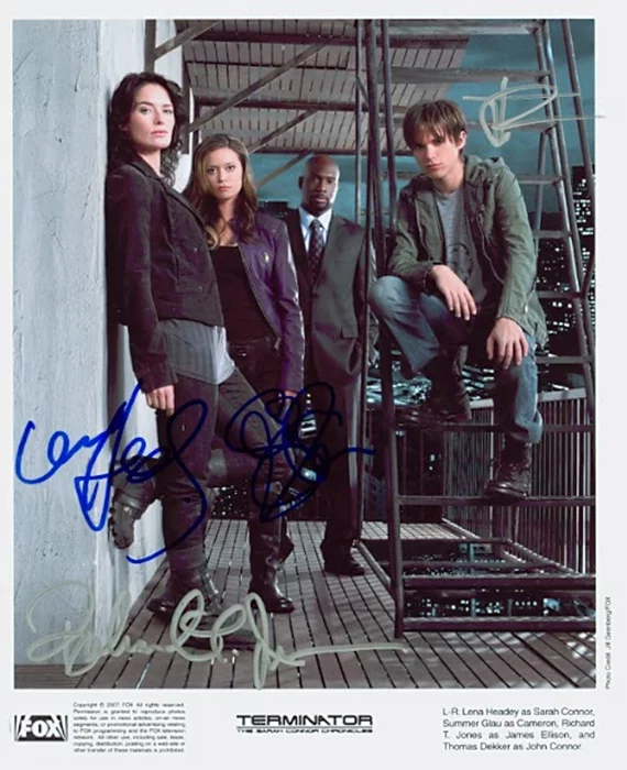 Terminator: The Sarah Connor Chronicles autograph