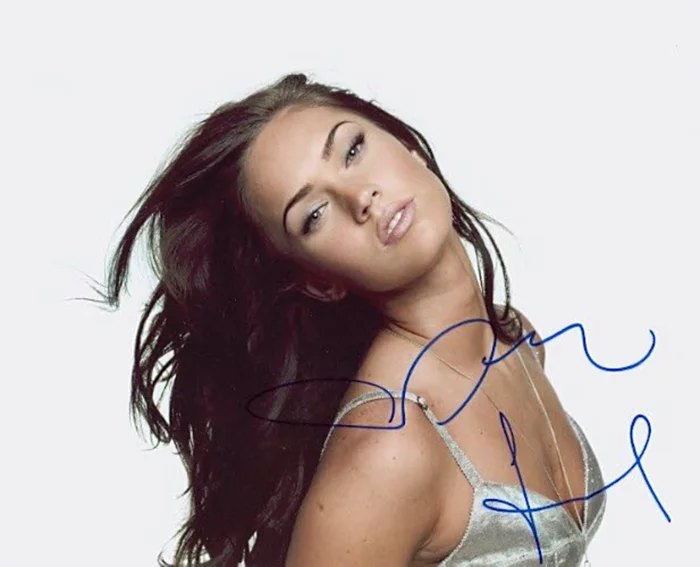Megan Fox autograph