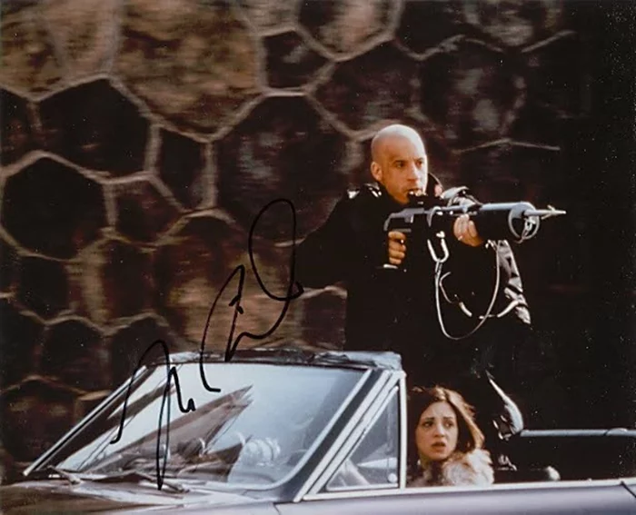 Vin Diesel autograph