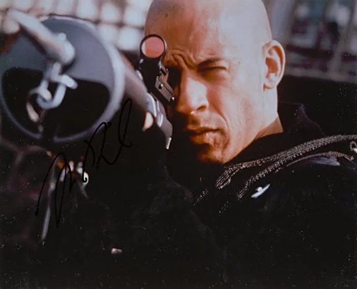 Vin Diesel autograph