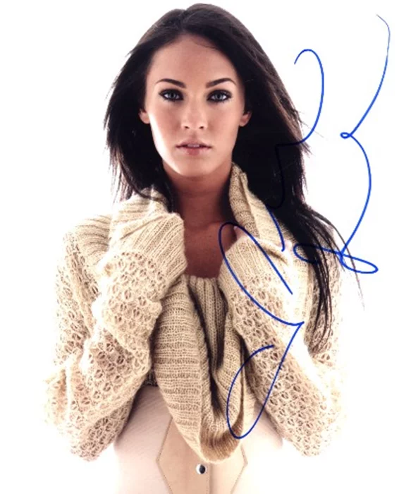 Megan Fox autograph