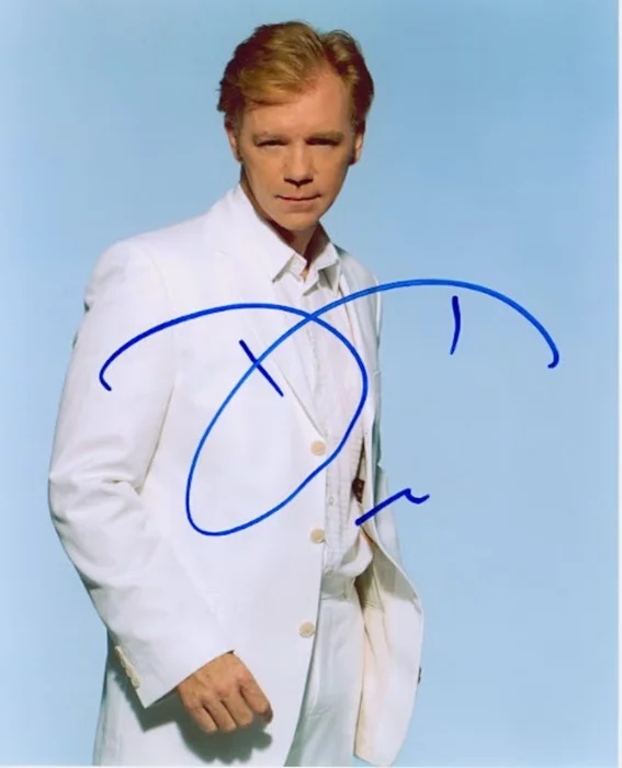 David Caruso autograph