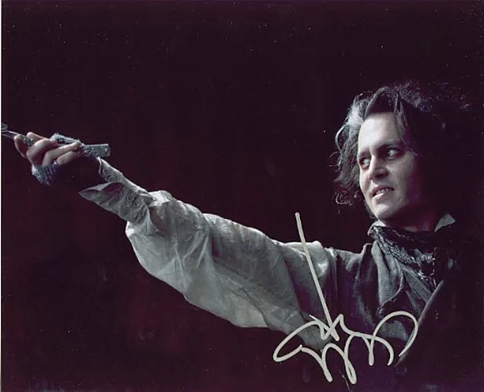 Johnny Depp autograph