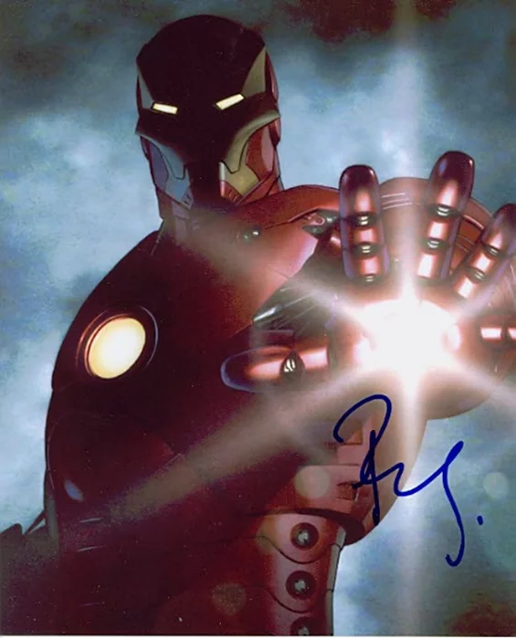 Robert Downey Jr. autograph