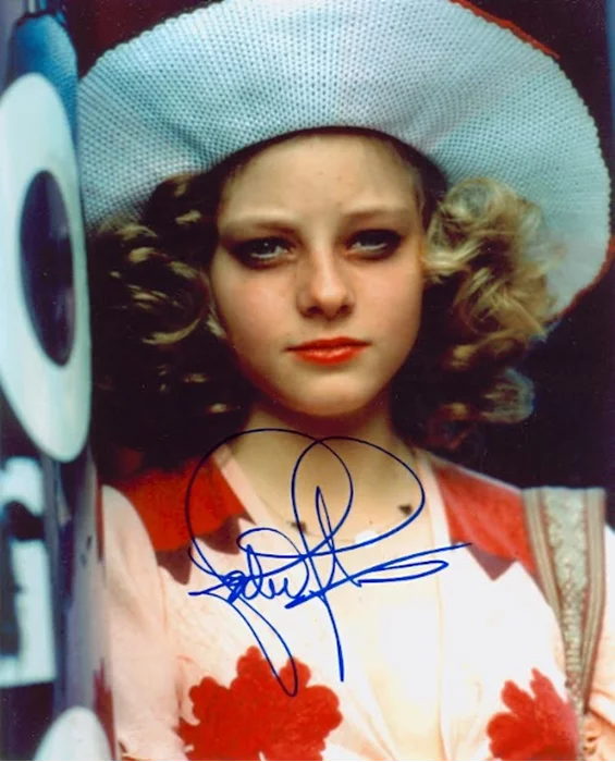Jodie Foster autograph