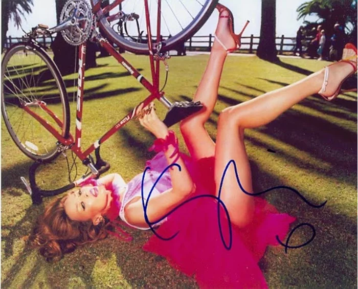 Kylie Minogue autograph