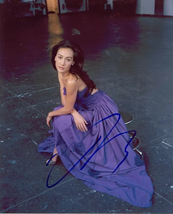 Maggie Q autograph