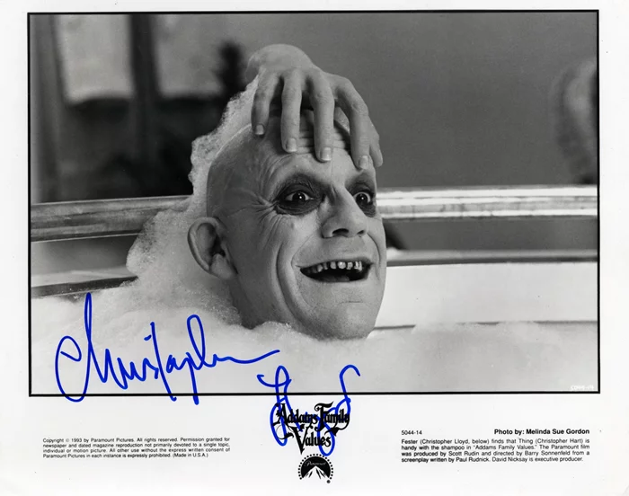 Christopher Lloyd autograph
