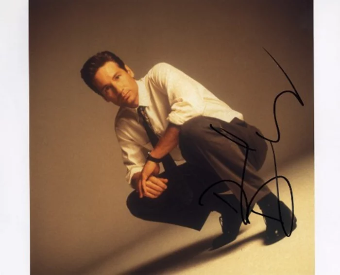 David Duchovny autograph