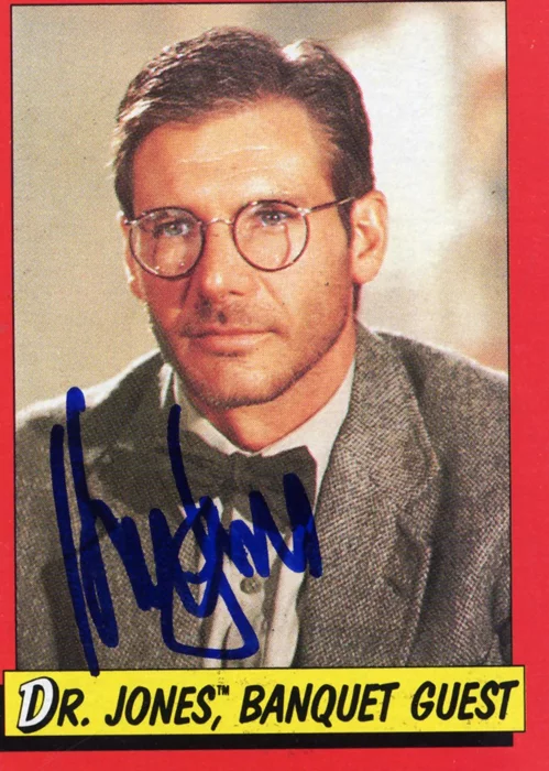 Harrison Ford autograph