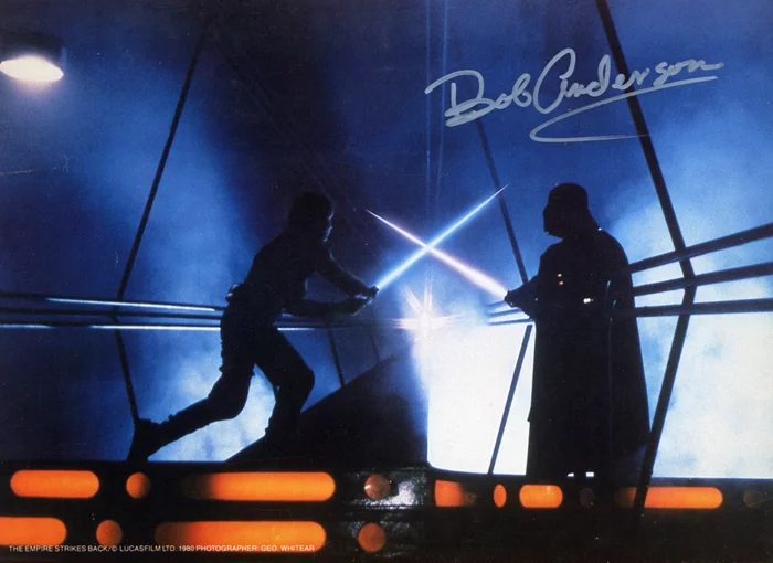 Bob Anderson autograph