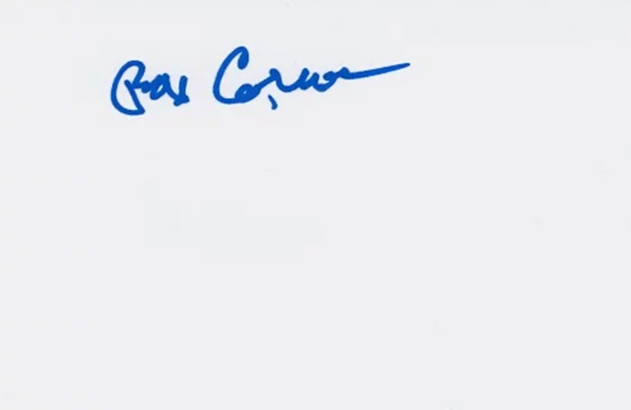 Roger Corman autograph