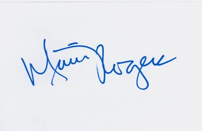 Mimi Rogers autograph