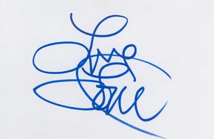 Louie Anderson autograph