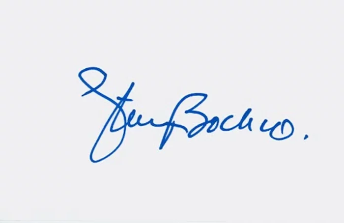 Steven Bochco autograph