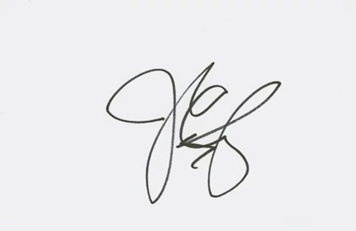 J.C. Chasez autograph