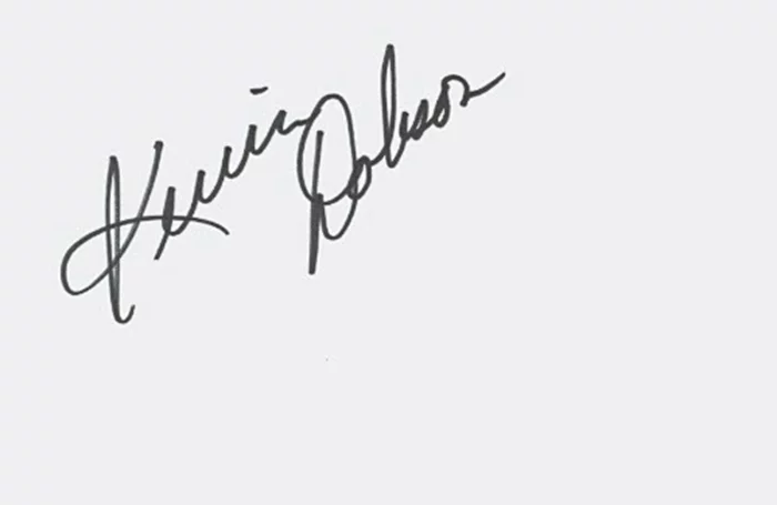 Kevin Dobson autograph