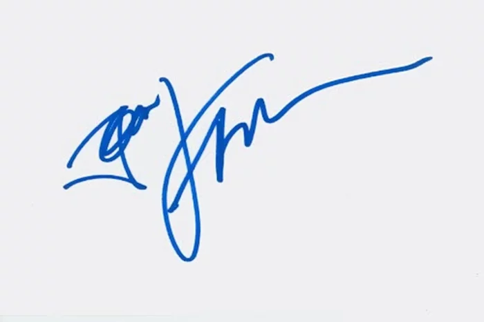 Jon Favreau autograph