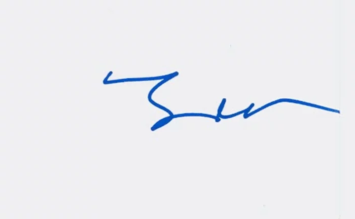 Jonah Hill autograph