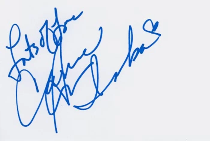 Carrie Ann Inaba autograph