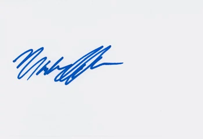 Mark Indelicato autograph