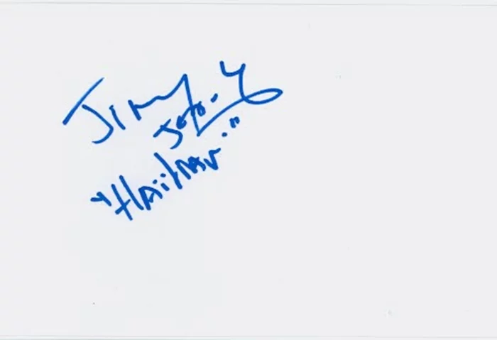 Jimmy Jean-Louis autograph