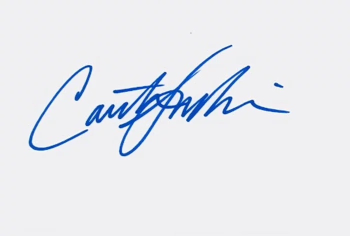 Carter Jenkins autograph