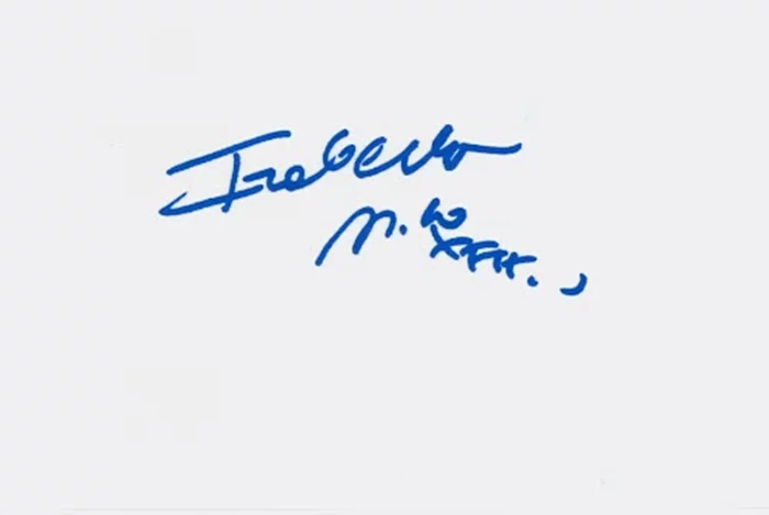 Izabella Miko autograph