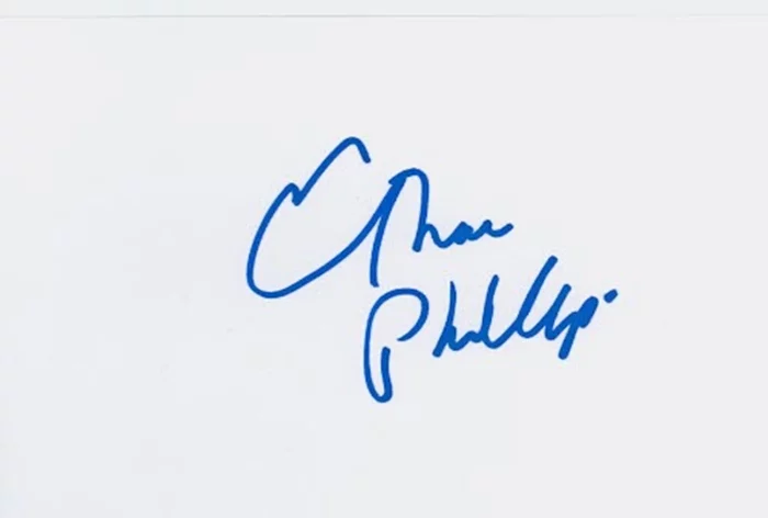 Ethan Phillips autograph