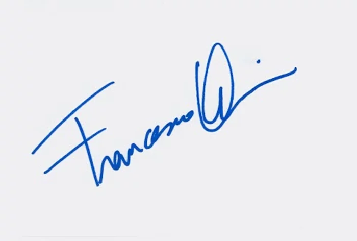 Francesco Quinn autograph