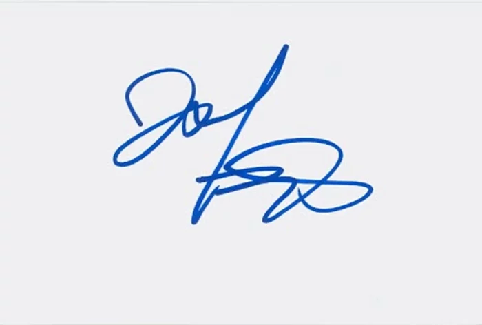 Josh Radnor autograph