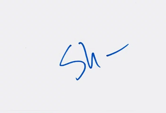 Blanchard Ryan autograph
