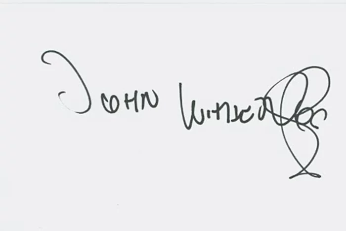 John Witherspoon autograph