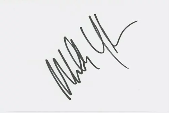 Malik Yoba autograph