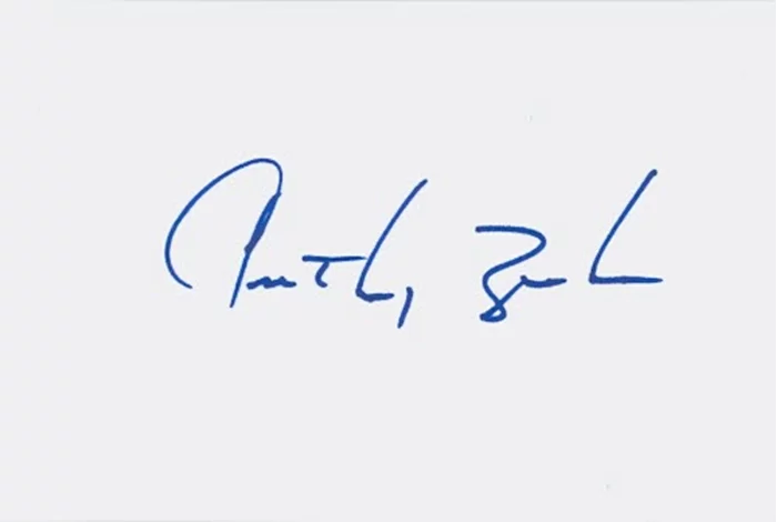 Anthony Zerbe autograph