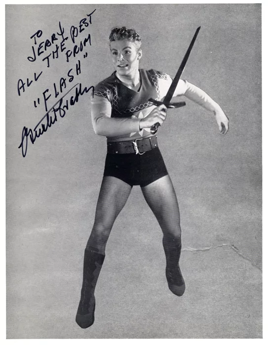Buster Crabbe autograph