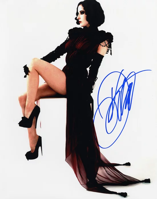 Dita Von Teese autograph