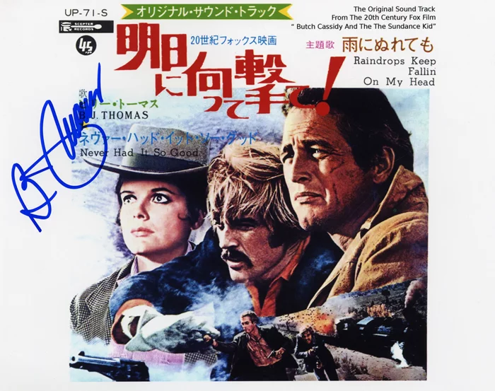 B. J. Thomas autograph