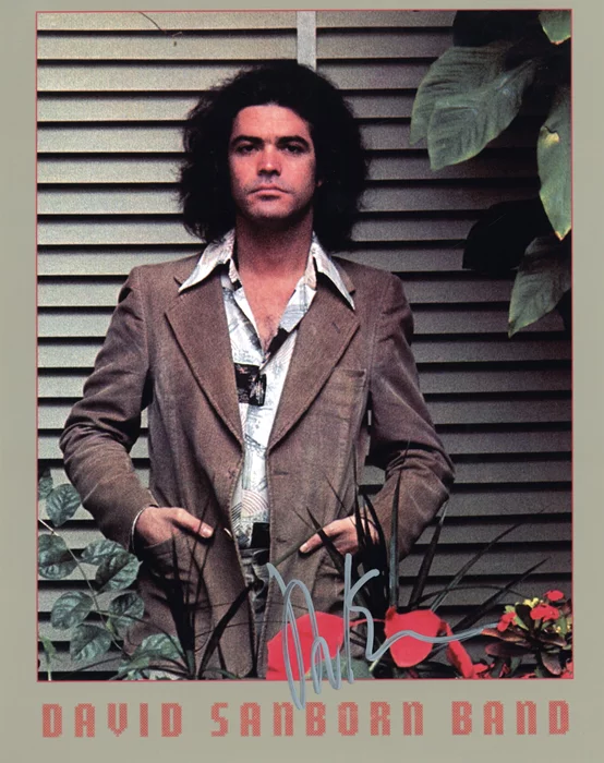 David Sanborn autograph