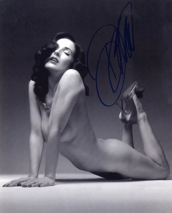 Dita Von Teese autograph