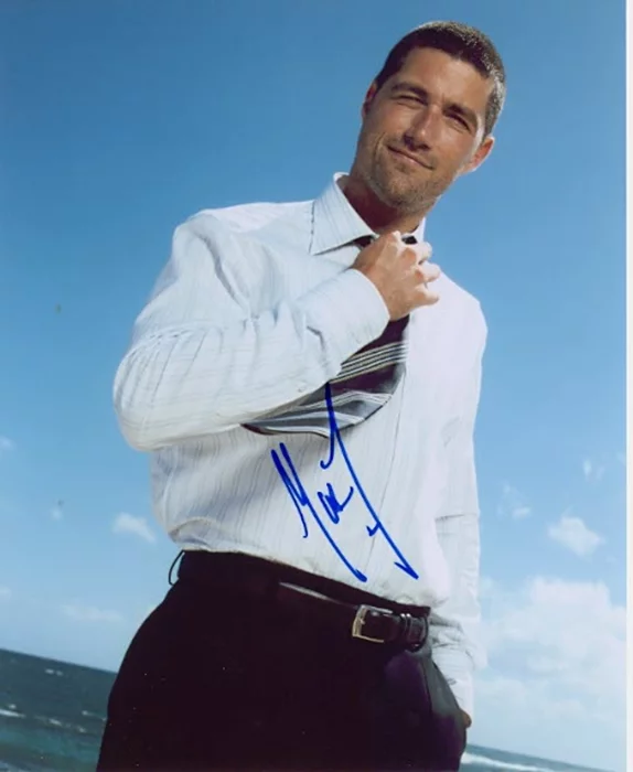 Matthew Fox autograph
