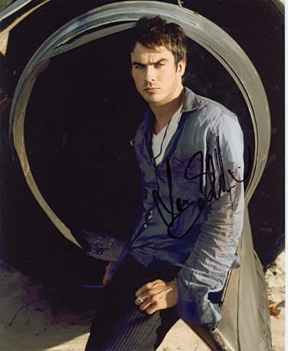 Ian Somerhalder autograph